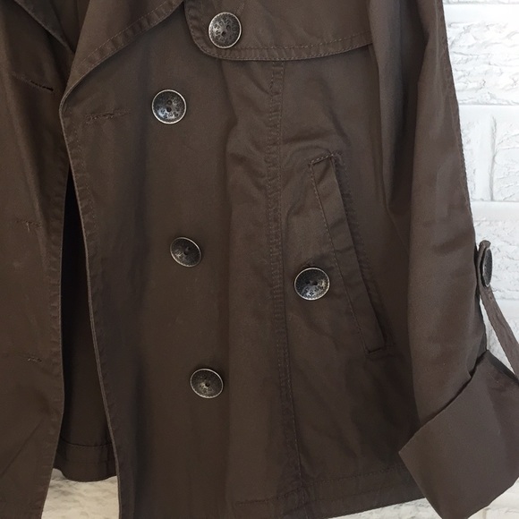 Khaki brown cute jacket - Picture 2 of 5